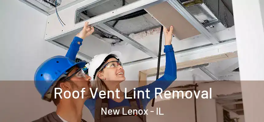 Roof Vent Lint Removal New Lenox - IL